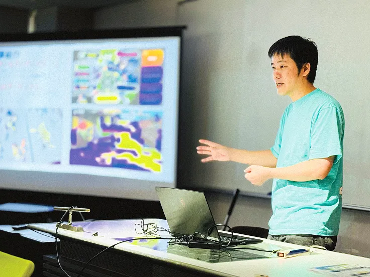 現役クリエイター講義の様子